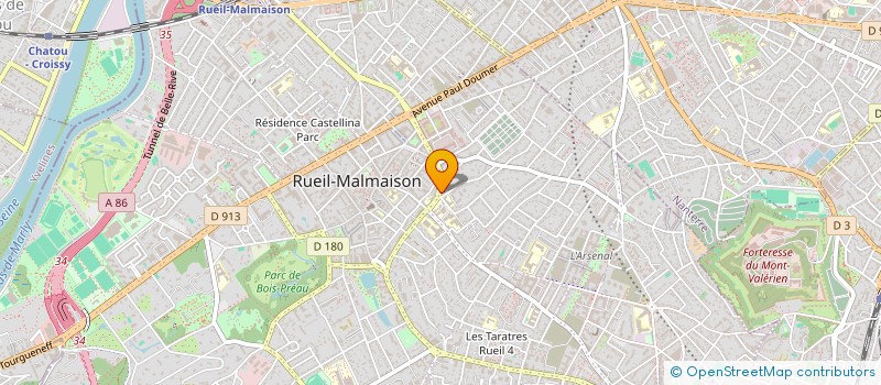 localisation de l'entreprise PRET VISION IMMO à RUEIL-MALMAISON