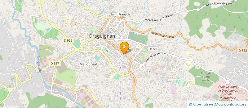 localisation de l'entreprise PRETDICI.COM à DRAGUIGNAN