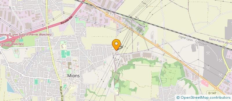 localisation de l'entreprise PRETE ENERGIE  MIONS