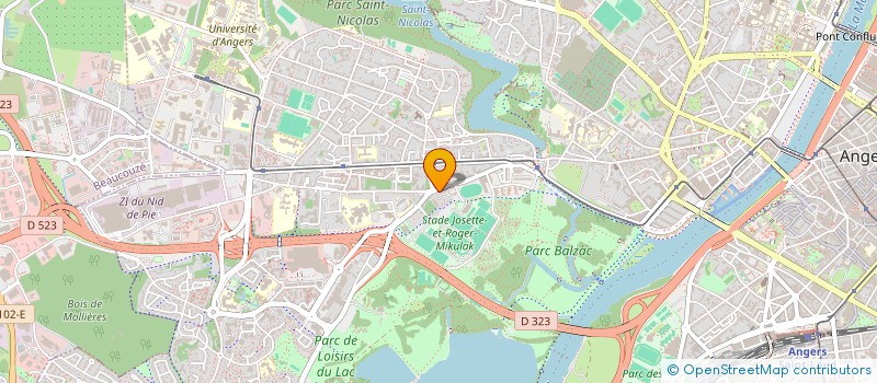 localisation de l'entreprise PRETE-MOI L'OREILLE à ANGERS