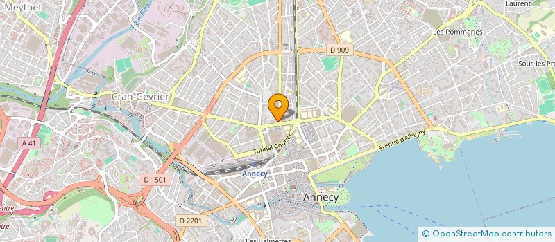 localisation de l'entreprise PRETE MOI TA PLUME à ANNECY