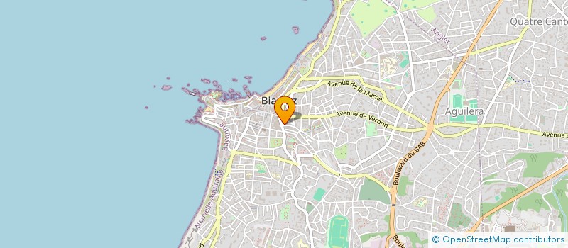 localisation de l'entreprise PRETEUX LOUBERE à BIARRITZ