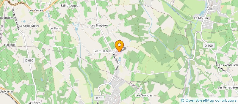 localisation de l'entreprise PRETEXT INFOGRAPHIE à BAGNOLS