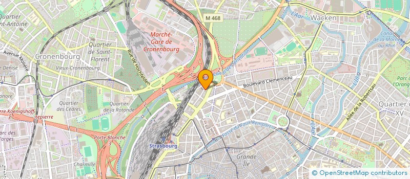 localisation de l'entreprise PRETEXTE à STRASBOURG