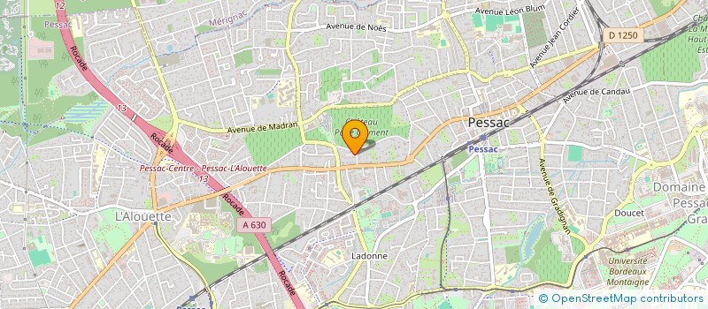 localisation de l'entreprise PRETEXTE UNE BONNE RAISON D'ECRIRE à PESSAC
