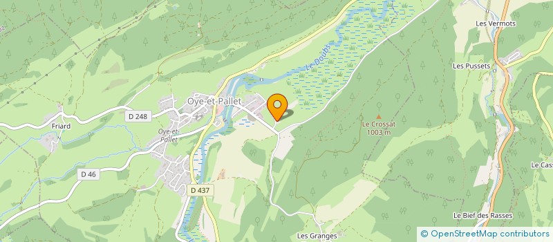 localisation de l'entreprise PRETIAUX ENERGIES  OYE-ET-PALLET