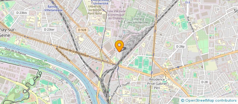 localisation de l'entreprise PRETIGIA SERVICE à VILLETANEUSE