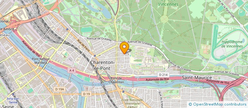 localisation de l'entreprise PRETOR SNC à SAINT-MAURICE