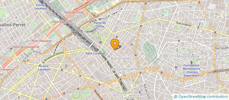 localisation de l'entreprise PRETORY  PARIS