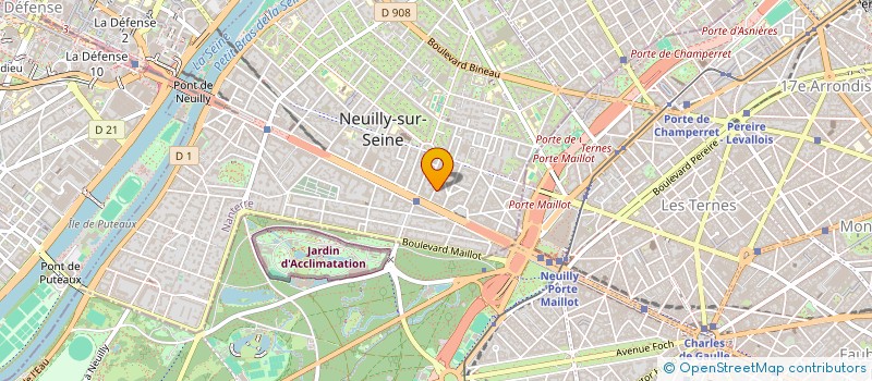 localisation de l'entreprise PRETS! à NEUILLY-SUR-SEINE