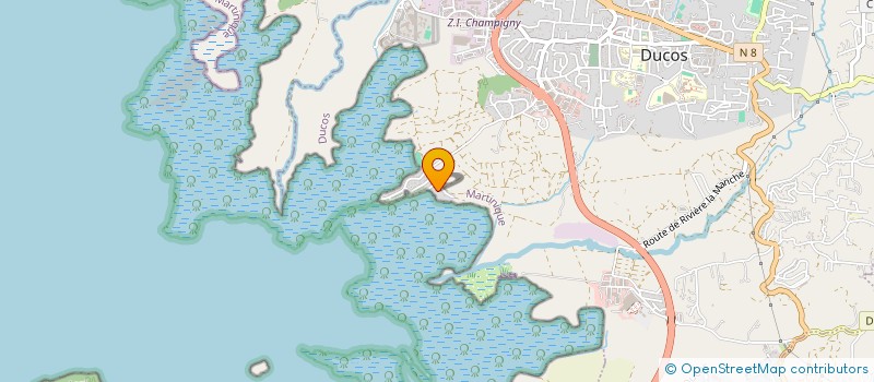 localisation de l'entreprise PRETTY LINGERIE SAS  DUCOS