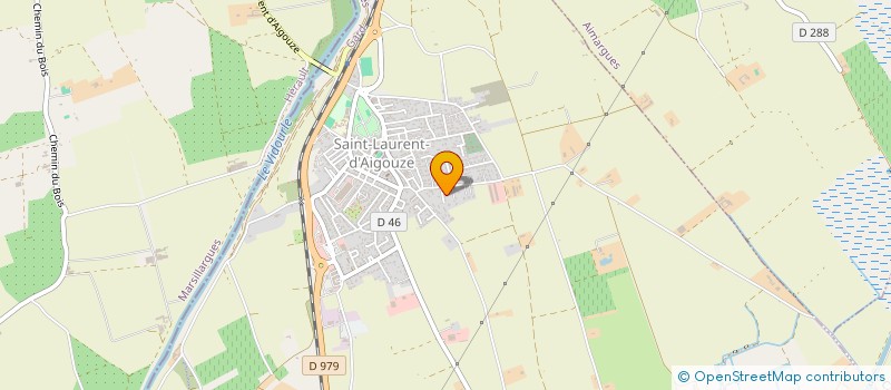 localisation de l'entreprise PRETTY P.  SAINT-LAURENT-D'AIGOUZE