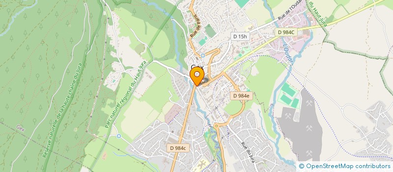 localisation de l'entreprise PRETTY WOMAN  GEX