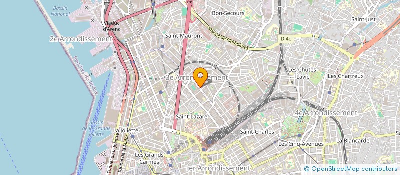 localisation de l'entreprise PRETTY WOMEN  MARSEILLE
