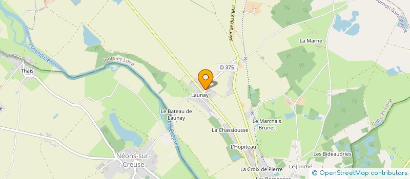 localisation de l'entreprise PREUILLY-CONFECTION à PREUILLY SUR CLAISE