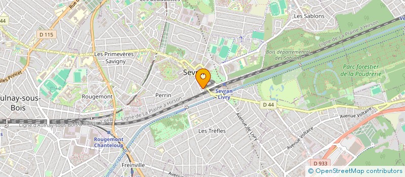 localisation de l'entreprise PREUSEVILLE SCI à SEVRAN