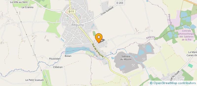 localisation de l'entreprise PREUVOT  REGUINY