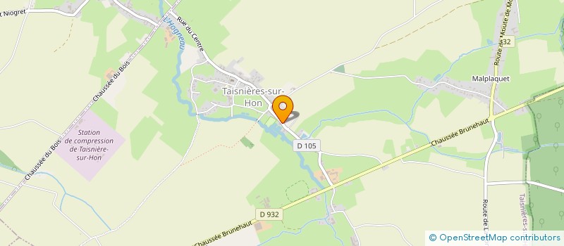 localisation de l'entreprise PREUX FL à TAISNIERES-SUR-HON