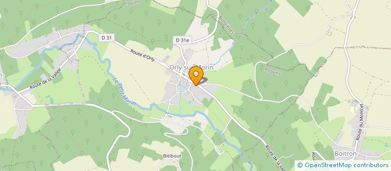 localisation de l'entreprise PREV'ACADEMY  ORLY-SUR-MORIN