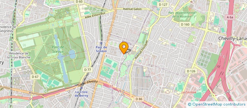 localisation de l'entreprise PREV'CONDUITE à ANTONY