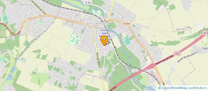 localisation de l'entreprise PREV DOM  SAINT-GERMAIN-SUR-MORIN