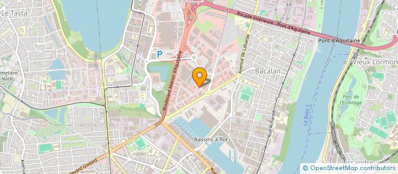 localisation de l'entreprise PREVA GDR  BORDEAUX