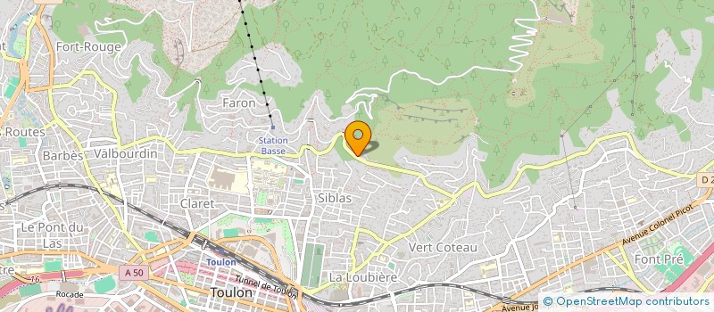 localisation de l'entreprise PREVALENKO  LA CIOTAT