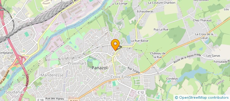 localisation de l'entreprise PREVALESCENCE à PANAZOL