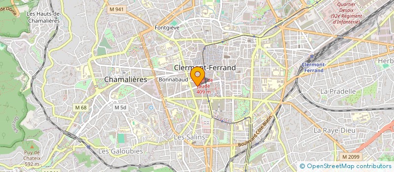 localisation de l'entreprise PREVALIX  CLERMONT-FERRAND