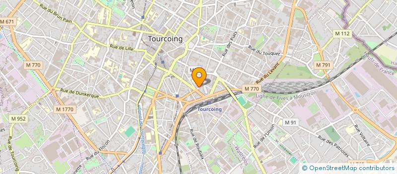 localisation de l'entreprise PREVALOR  TOURCOING