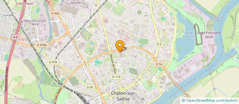 localisation de l'entreprise PREVENDIS  CHALON-SUR-SAONE