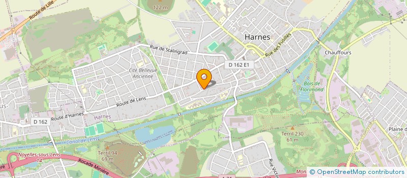 localisation de l'entreprise PREVENIR ACCOMPAGNER GUIDER EDUQUER  HARNES