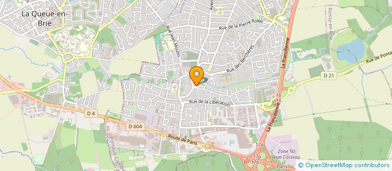 localisation de l'entreprise PREVENIR, AUJOURD'HUI, DEMAIN à PONTAULT-COMBAULT