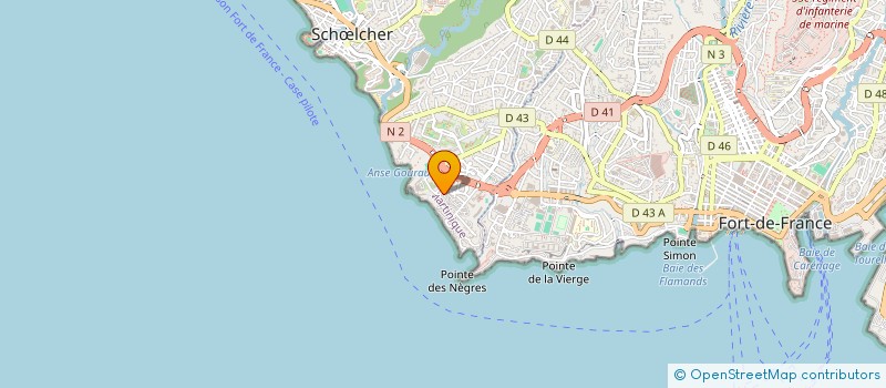localisation de l'entreprise PREVENIR ET EDUQUER à SCHOELCHER
