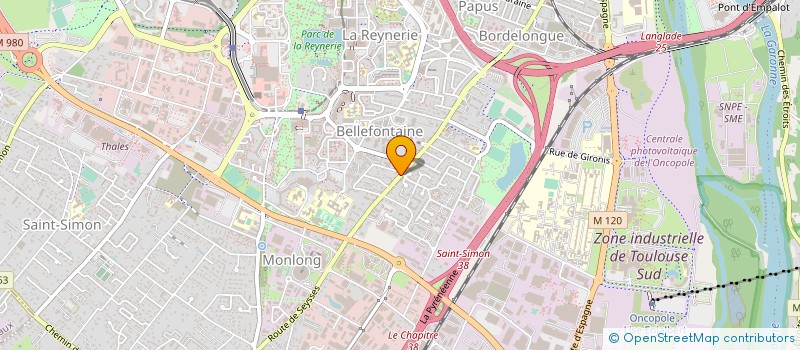localisation de l'entreprise PREVENSCOP CONSEIL à TOULOUSE