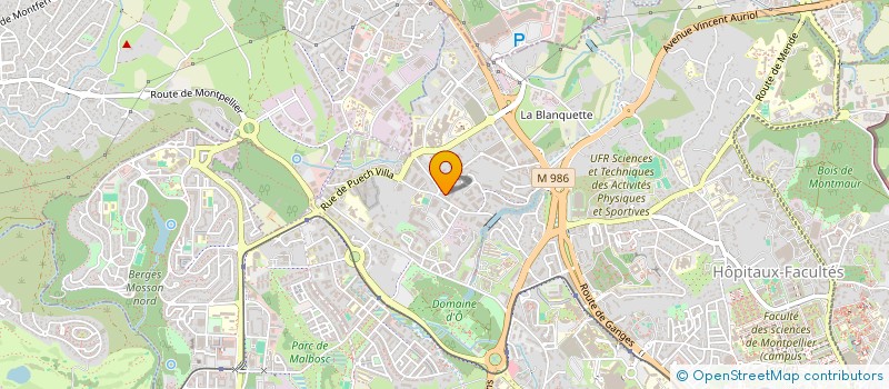 localisation de l'entreprise PREVENT EDUCAT RECHERC EDOCRIN MALAD MET à MONTPELLIER