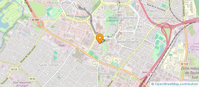 localisation de l'entreprise PREVENTCIA SECURITE à TOULOUSE