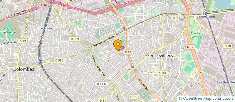 localisation de l'entreprise PREVENTECH GROUP ENTREPRISE  ASNIERES-SUR-SEINE