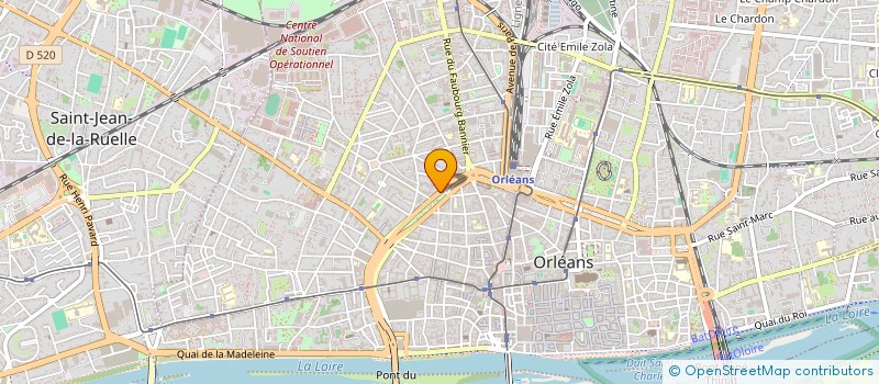 localisation de l'entreprise PREVENTI SARL à ORLEANS