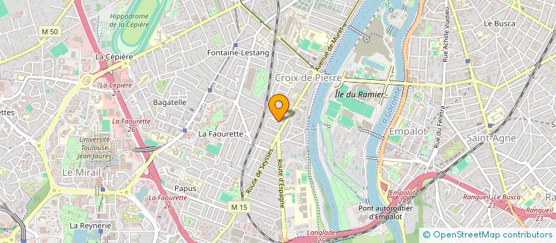 localisation de l'entreprise PREVENTIF ET CORRECTIF DE L'HABITAT à TOULOUSE