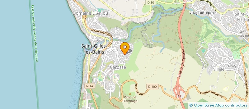 localisation de l'entreprise PREVENTIO à SAINT-PAUL