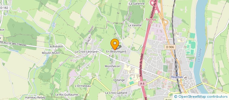 localisation de l'entreprise PREVENTION ADOS ITINERANTE à TOURNUS