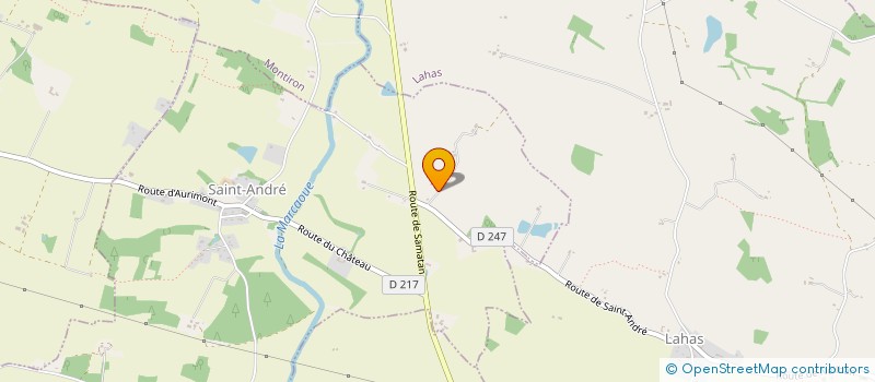 localisation de l'entreprise PREVENTION AUTO DEVELOPPEMENT D'AUTAN  SAINT-ANDRE