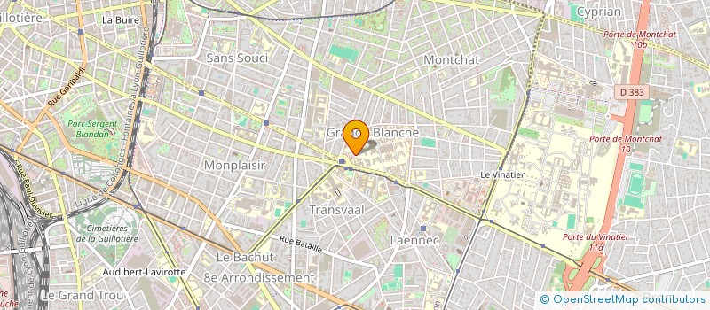 localisation de l'entreprise PREVENTION DES MALADIES OSSEUSES à LYON