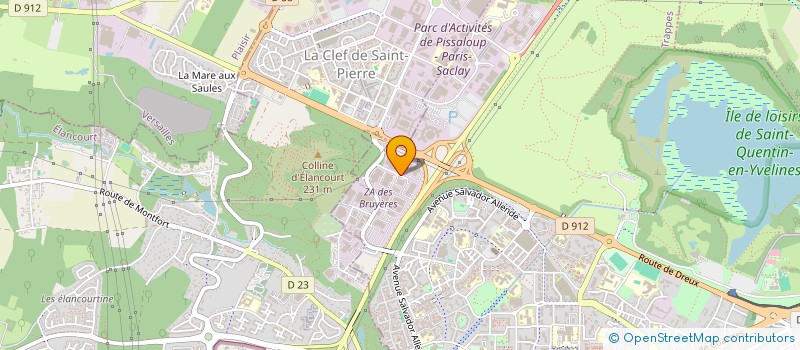 localisation de l'entreprise PREVENTION DU PATRIMOINE FRAN AIS 78 à TRAPPES