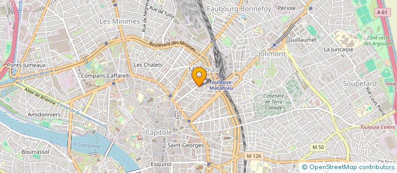 localisation de l'entreprise PREVENTION EDUCATION POIDS SANTE à TOULOUSE