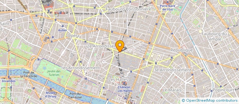 localisation de l'entreprise PREVENTION ET COMMUNICATION à PARIS