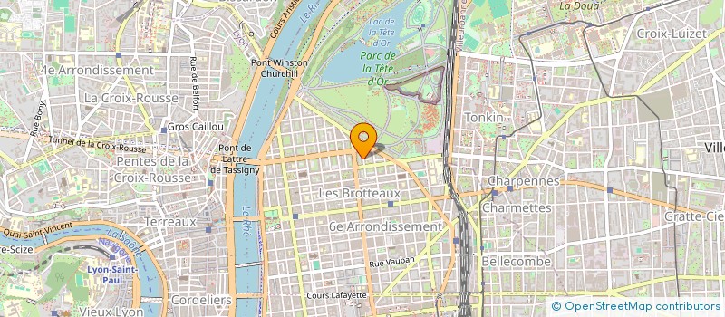 localisation de l'entreprise PREVENTION LYONNAISE SECURITE INCENDIE  LYON