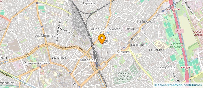 localisation de l'entreprise PREVENTION MIDI PYRENEES  TOULOUSE