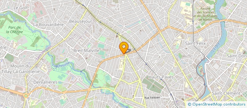localisation de l'entreprise PREVENTION RECUPERATION SPECIAL SPORTIFS à NANTES